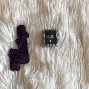 Custom 3D Bling Apple Watch Bling Cover 42mm